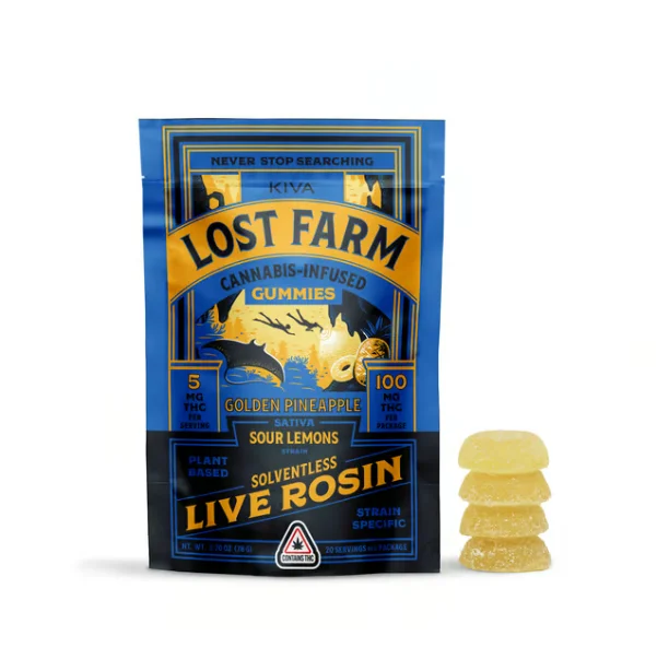 Lost Farm Pineapple Gummies (Sour Diesel), Lost Farm Pineapple gummies, Lost Farm cannabis gummies, Pineapple Sour Diesel gummies, THC-infused gummies, Lost Farm Sour Diesel, premium Lost Farm Pineapple gummies, Pineapple Sour Diesel flavor, Lost Farm Pineapple gummies effects, Lost Farm edibles, Lost Farm Pineapple gummies dosage, Pineapple Sour Diesel THC content, Pineapple gummies for sale, Lost Farm Pineapple Sour Diesel online, buy Lost Farm Pineapple gummies online, Lost Farm gummies delivery, LA Florista Cannabis Lost Farm, Pineapple Sour Diesel strain effects, Pineapple Sour Diesel recreational use, Lost Farm Pineapple Sour Diesel for sale