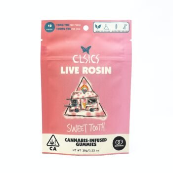 10 Pack Live Rosin Gummies | Sweet Tooth