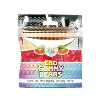 100mg CBD Watermelon Gummy Bears