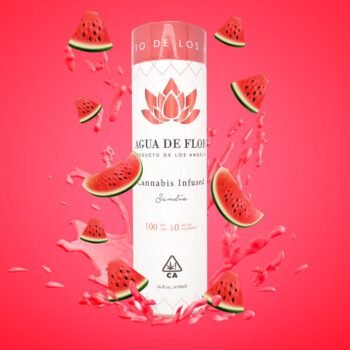 Agua de Flor - 100mg Sandia (Watermelon)