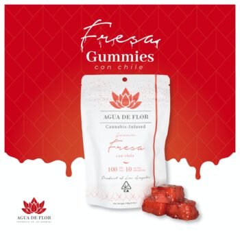 Agua De Flor Gummies - Fresa Con Chile 100mg