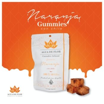 Agua De Flor Gummies - Naranja Con Chile 100mg