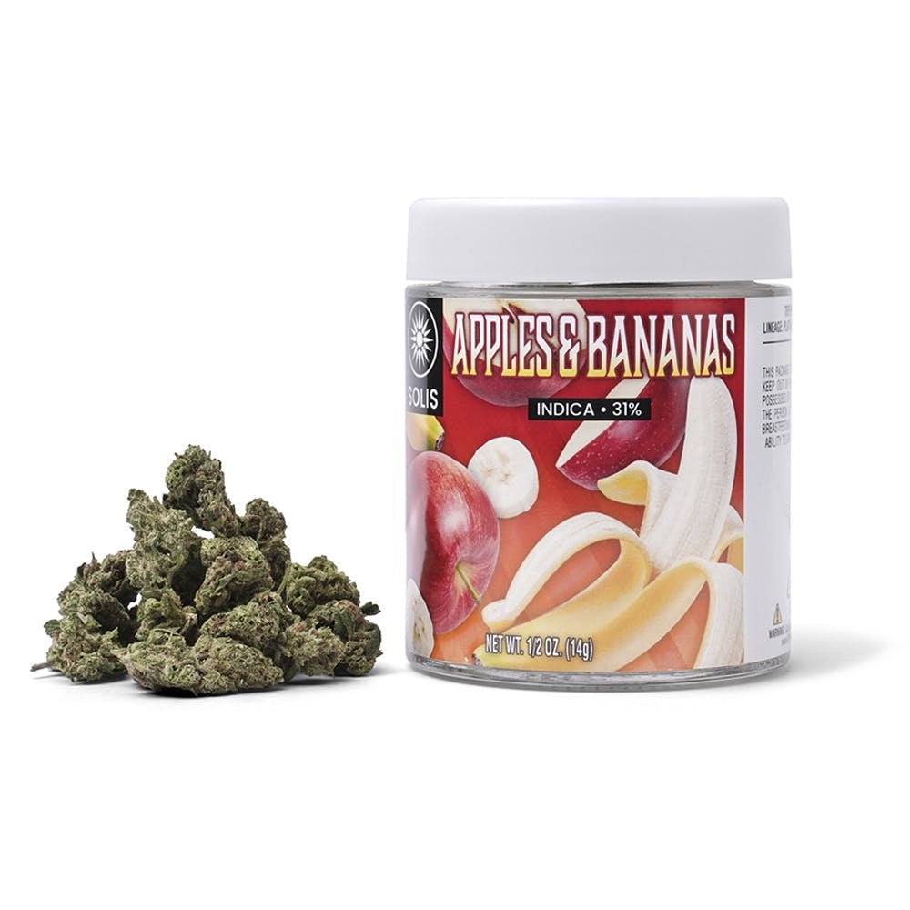 Apples & Bananas | Jarred Flower | (14G) – Indica