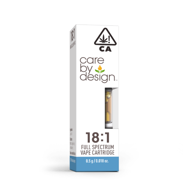 Care By Design | 18:1 CBD Vape Cartridge 500mg