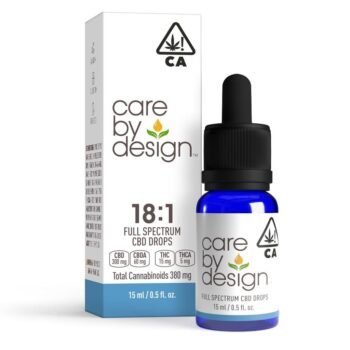 Care By Design | 18:1 Full Spectrum CBD Drops 15ml