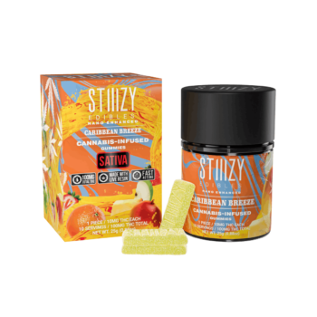 CARIBBEAN BREEZE STIIIZY EDIBLES - 100MG GUMMIES