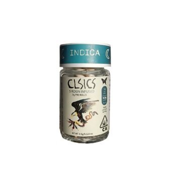 CLSICS | 5 Rosin Infused Prerolls God´s Breath X Cherry Punch