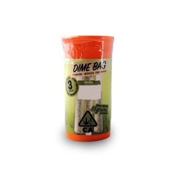 Dimebag 1.5g Diamond Infused Prerolls 3Pack California Dream