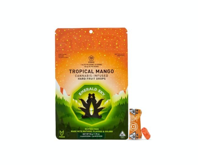 Emerald Sky Drops - Tropical Mango 100mg