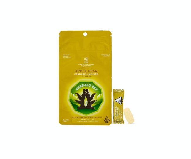Emerald Sky Gummies - Apple Pear 100mg