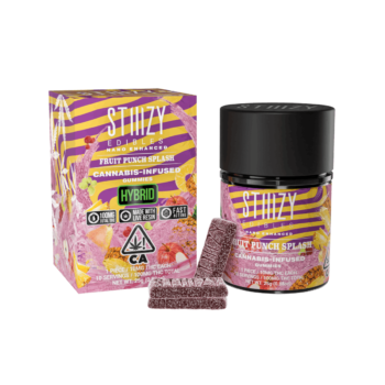 FRUIT PUNCH SPLASH STIIIZY EDIBLES - 100MG GUMMIES
