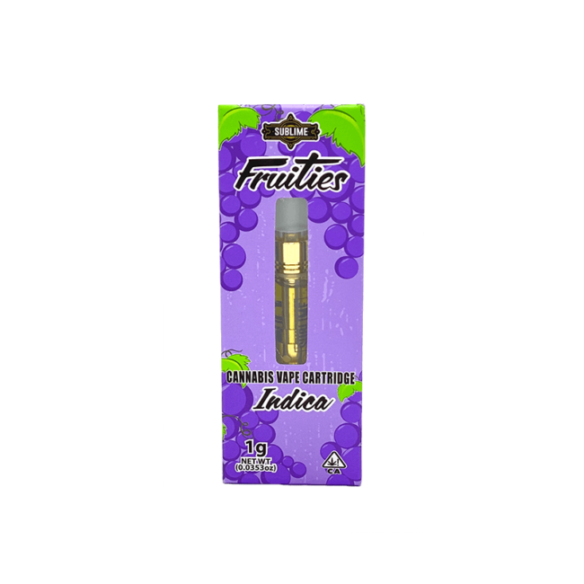 Fruity Cartridge - Grape Ape 1g (Indica)