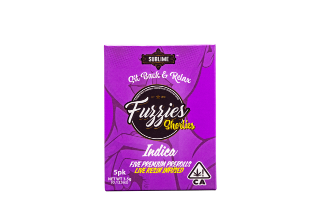Fuzzie Shorties - 3.5g (5 Pack) (Indica)