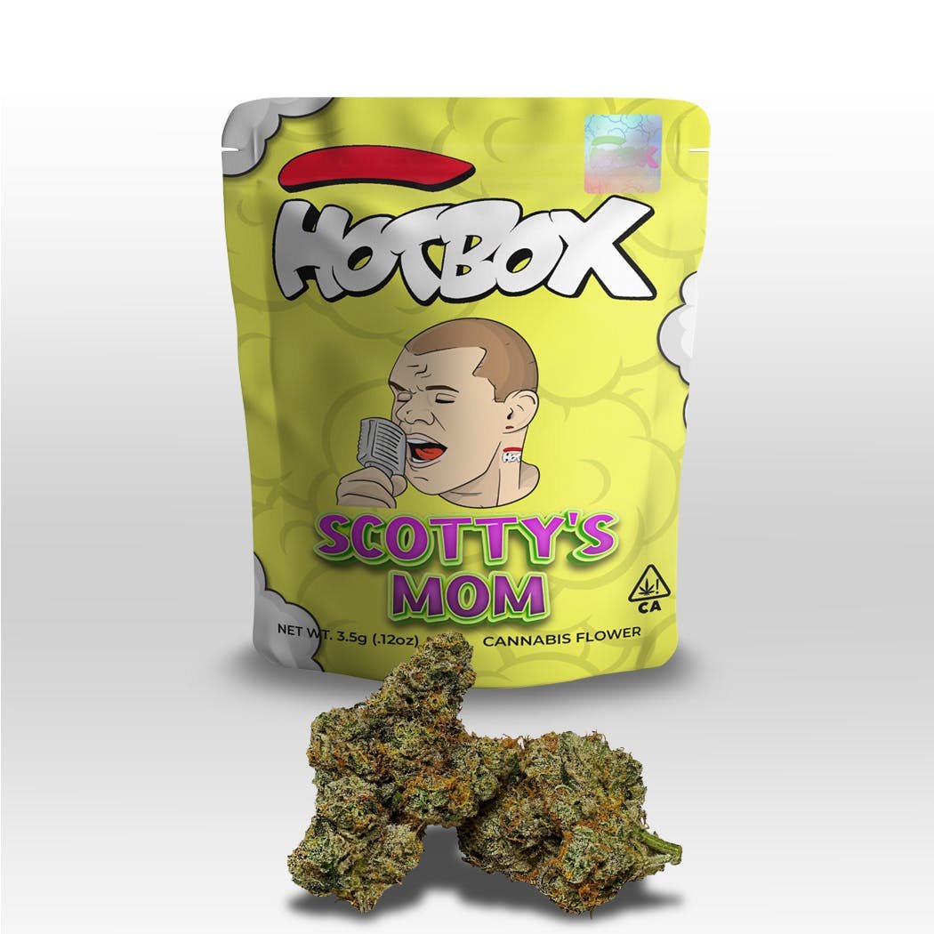 HOTBOX | Scotty’s Mom Indica (3.5g or 1/8th) Indoor Flower