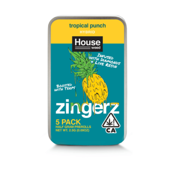 House Weed | Zingerz [Tropical Punch] (Hybrid)