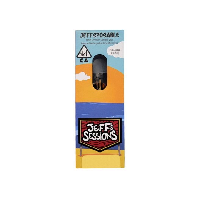 Jeff's Sessions Disposable 1g 〡Stardawg Guava
