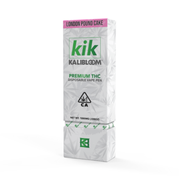 Kik 1G Disposable Vape: London Pound Cake