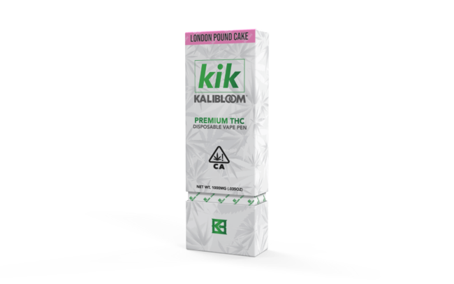 Kik 1G Disposable Vape: London Pound Cake