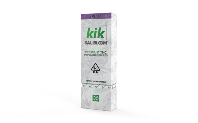Kik 1G Disposable Vape: Zkittlez