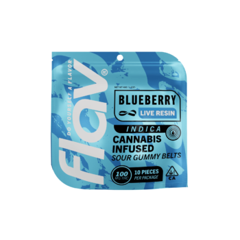 Live Resin Blueberry Belt - 100mg