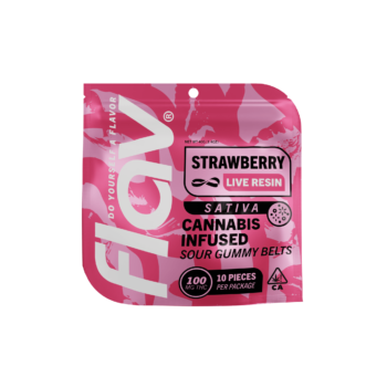 Live Resin Strawberry Belt - 100mg