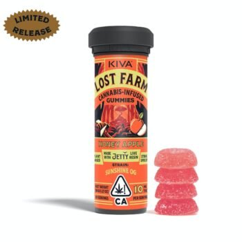 Lost Farm Jetty Extracts Honey Apple x 'Sunshine OG' Gummies