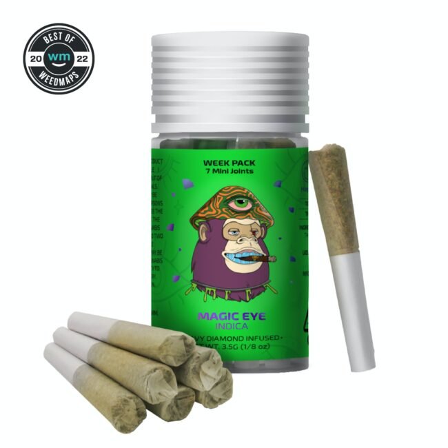 MAGIC EYE - 7 Mini Joints 3.5 gram