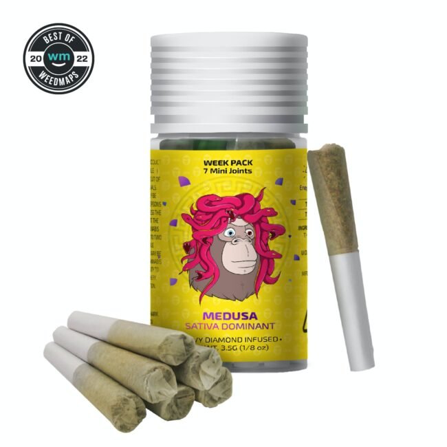 MEDUSA - 7 Mini Joints 3.5 gram