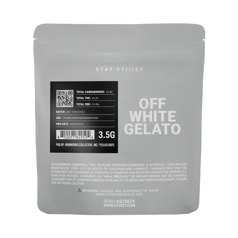 OFF WHITE GELATO – GREY LABEL 3.5G