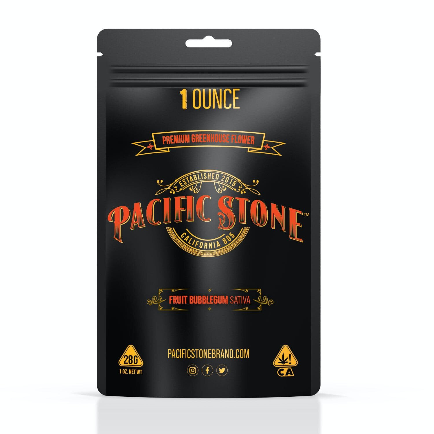 Pacific Stone | Fruit Bubblegum Sativa (28g)
