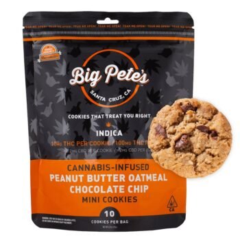 Peanut Butter Oatmeal Cookies Indica 100mg (10pk)