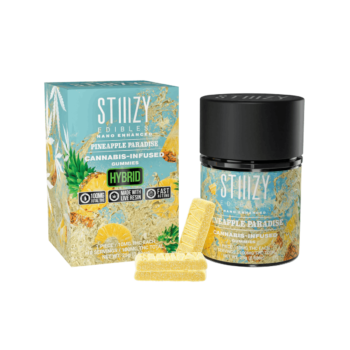 PINEAPPLE PARADISE STIIIZY EDIBLES - 100MG GUMMIES
