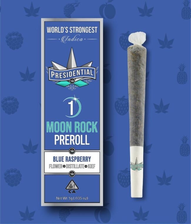 Presidential Moon Rock Preroll - B Raspberry (1g)