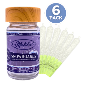 Snow Boards | Shortbread Cookies | 6pk Infused Prerolls 4.20g