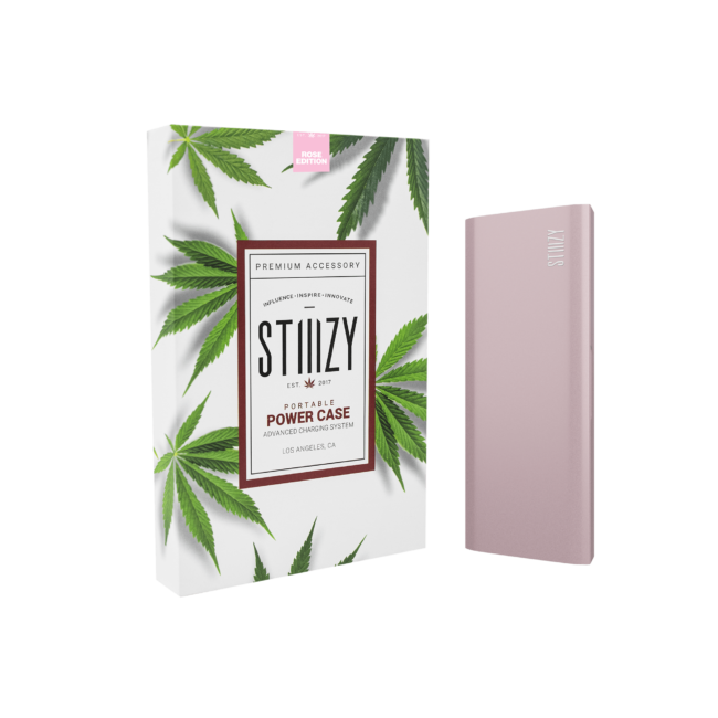 STIIIZY Portable Power Case - ROSE