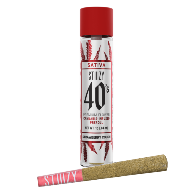 STRAWBERRY COUGH - 40s PREROLL 1G
