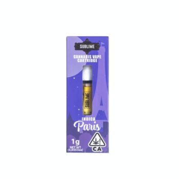 Sublime Gold Cartridge - 1g (Paris) (Indica)